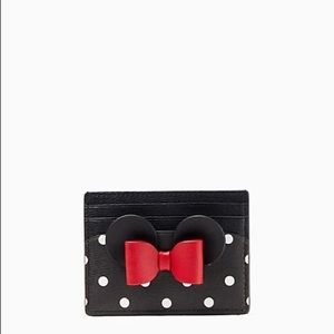 disney x kate spade new york other minnie mouse card holder